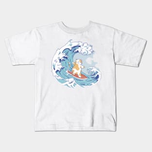 Surfing Cat Kids T-Shirt